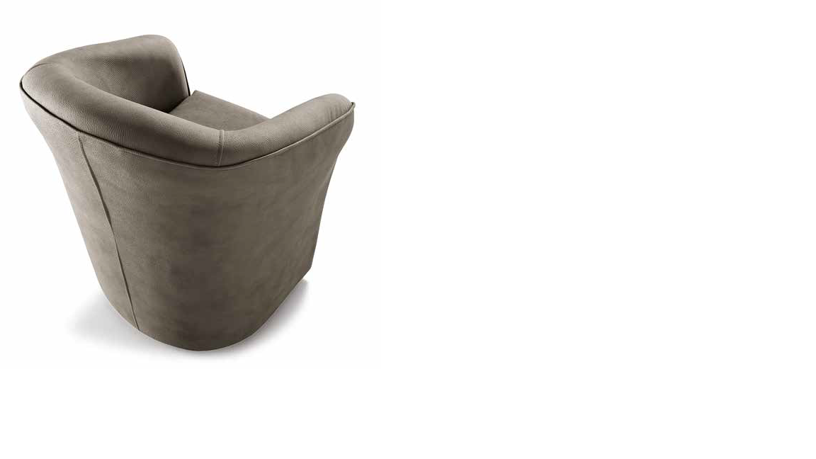 Poltrona nabuk Valentina