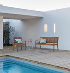 Poltrona NOEMI in legno d’acacia