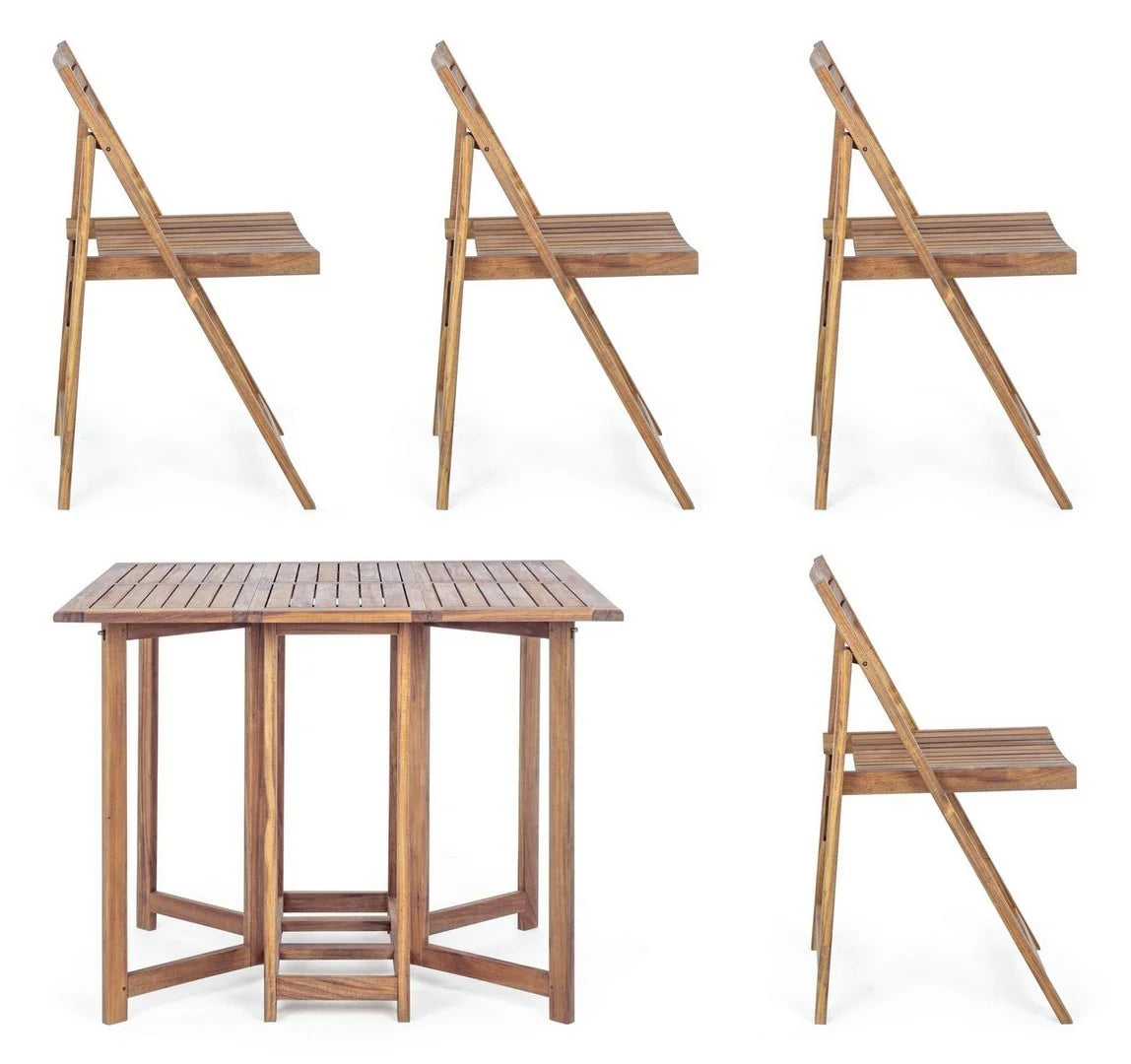 Set NOEMI tavolo e 4 sedie