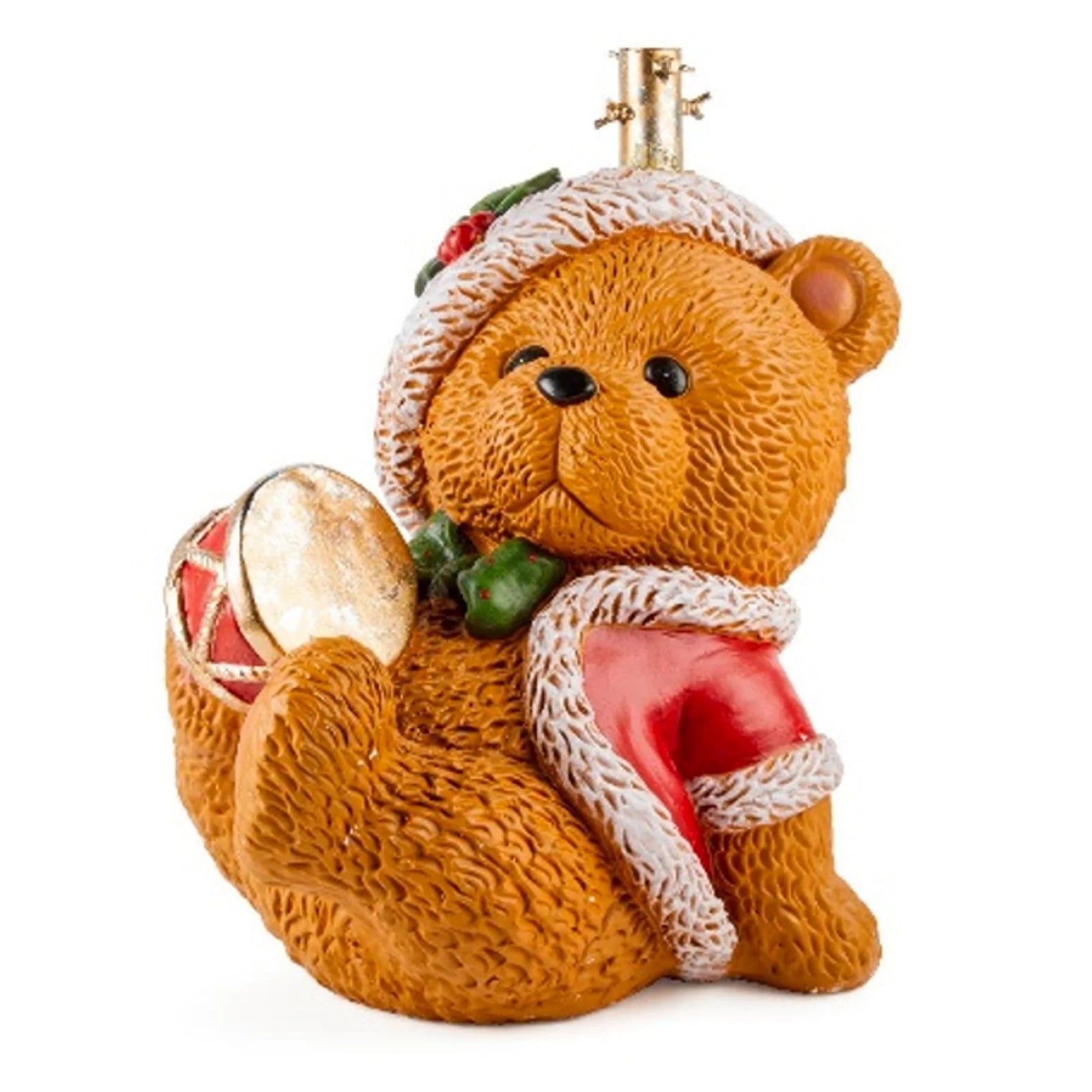 Base per albero di natale BEAR con tamburo in poliresina