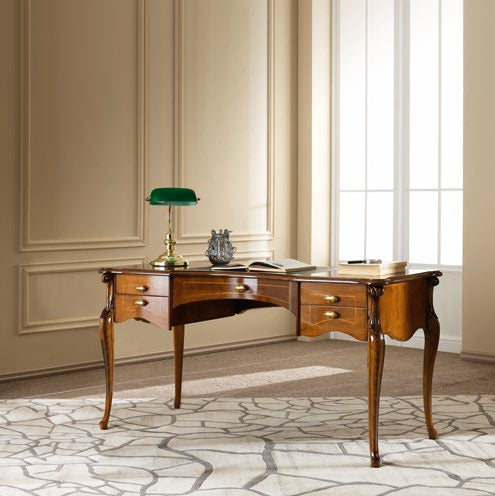 Scrivania 5 cassetti