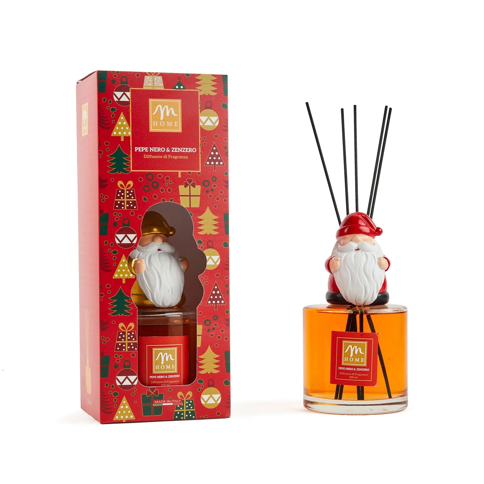 Diffusore di essenza SCENT in vetro 500 ml profumazione pepe nero e zenzero