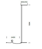 Lampada da terra PLORIT PT Art. 8925