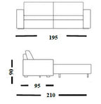 Divano letto Ribaltone