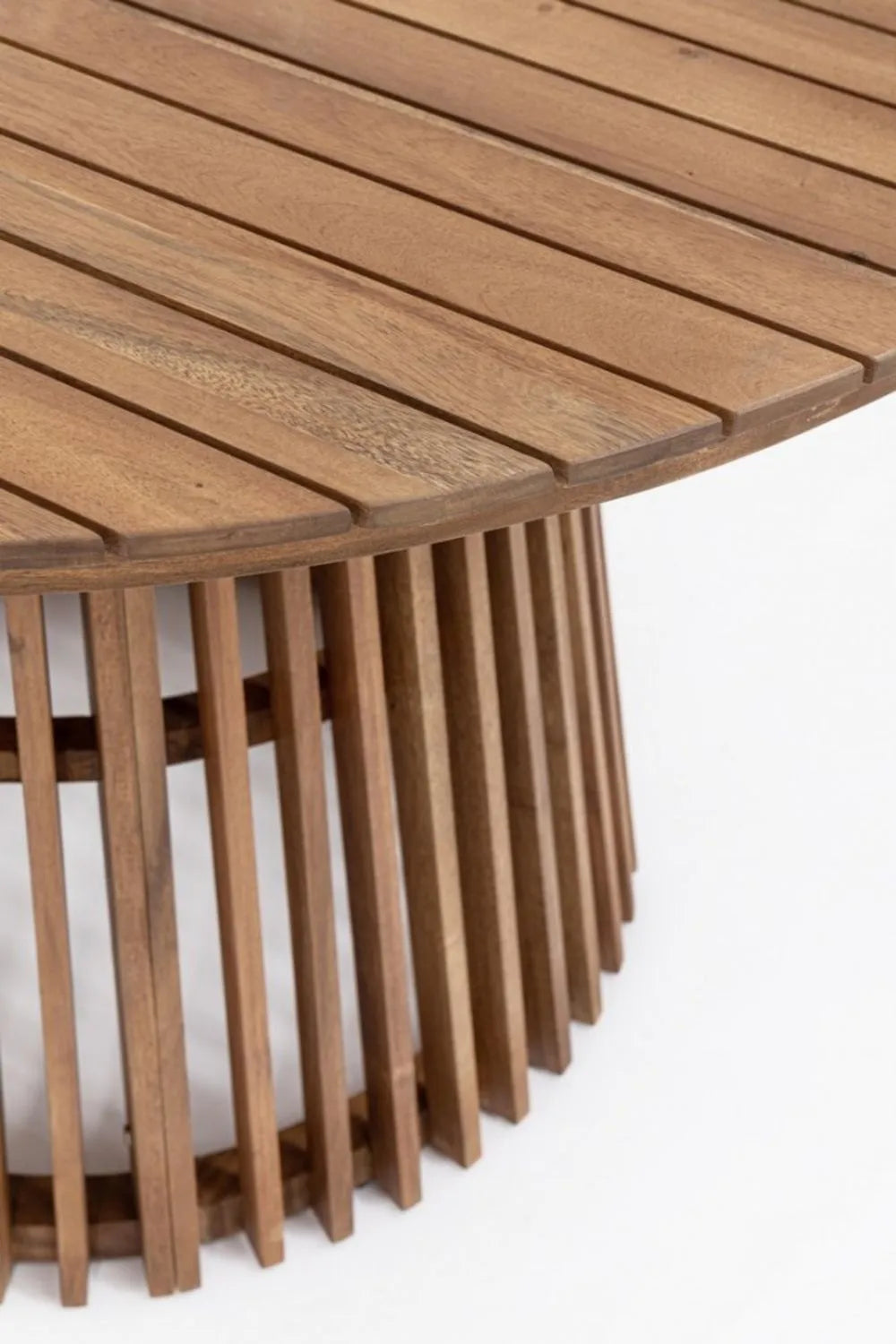 Tavolo rotondo RODANO in legno di acacia Ø 120 cm