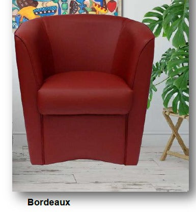 Poltrona Serena in ecopelle