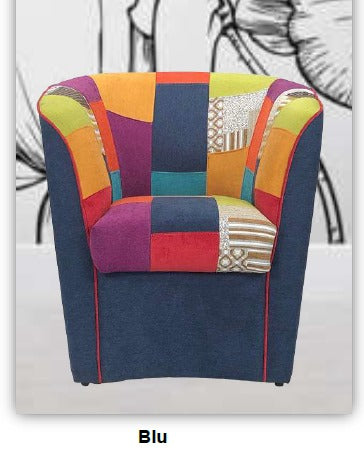 Poltrona Serena in tessuto