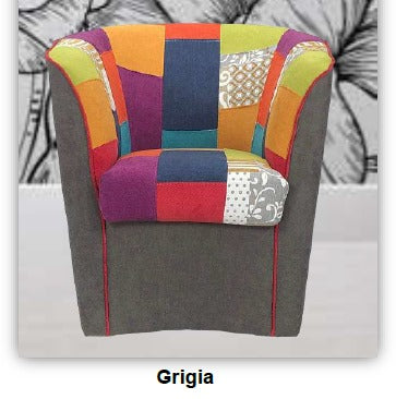 Poltrona Serena in tessuto