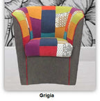 Poltrona Serena in tessuto