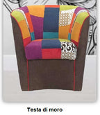 Poltrona Serena in tessuto