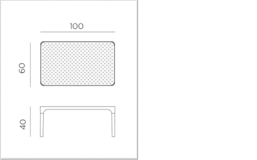 Salottino da giardino Set Net