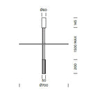 Lampada a sospensione LIKESHADOW At. 2303