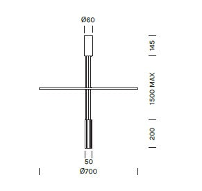 Lampada a sospensione LIKESHADOW At. 2303