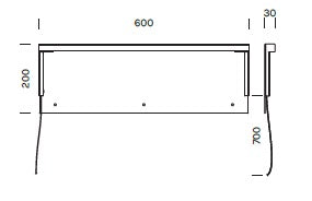 Lampada da terra outdoor STEP LINE Art.8415