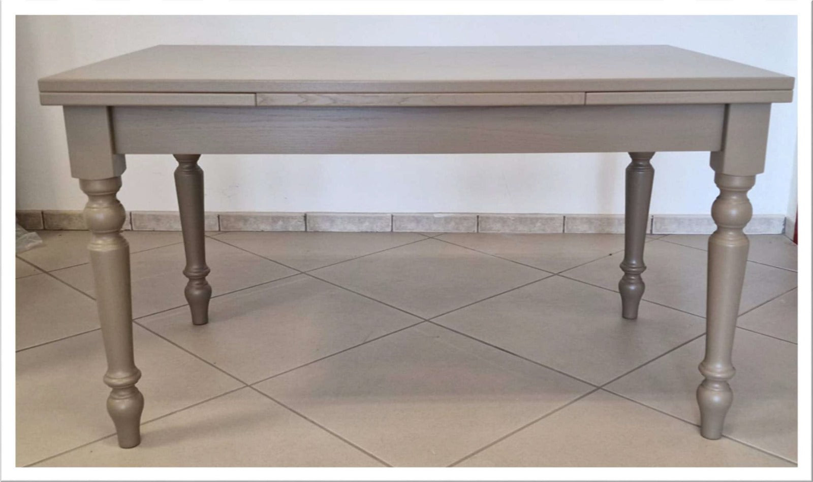 Art. T120 Castagno Gamba tornita