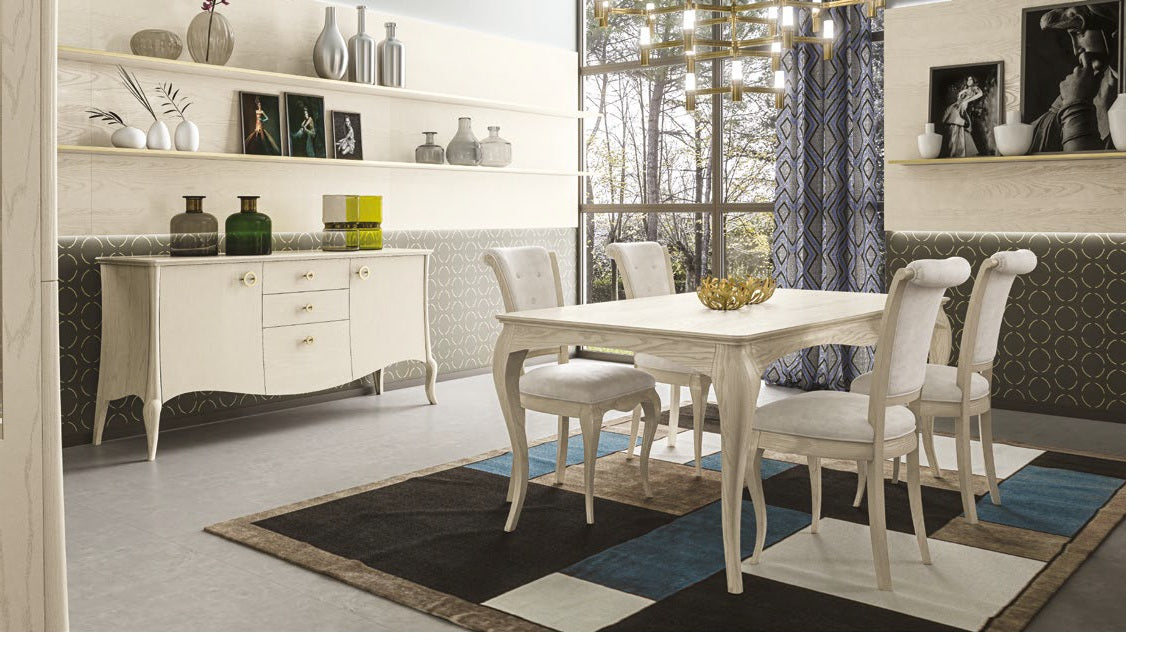 Tavolo quadrato allungabile. Articolo CH103