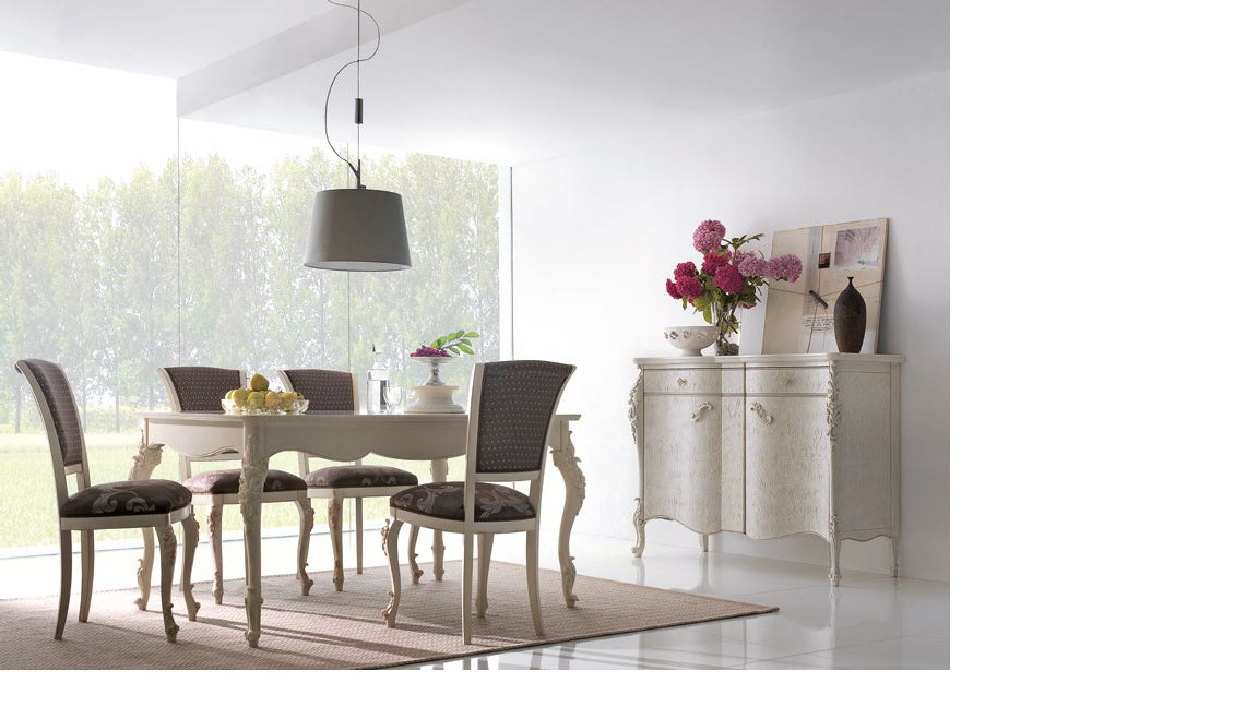 Tavolo rettangolare allungabile. Articoli 1007T - 1003T