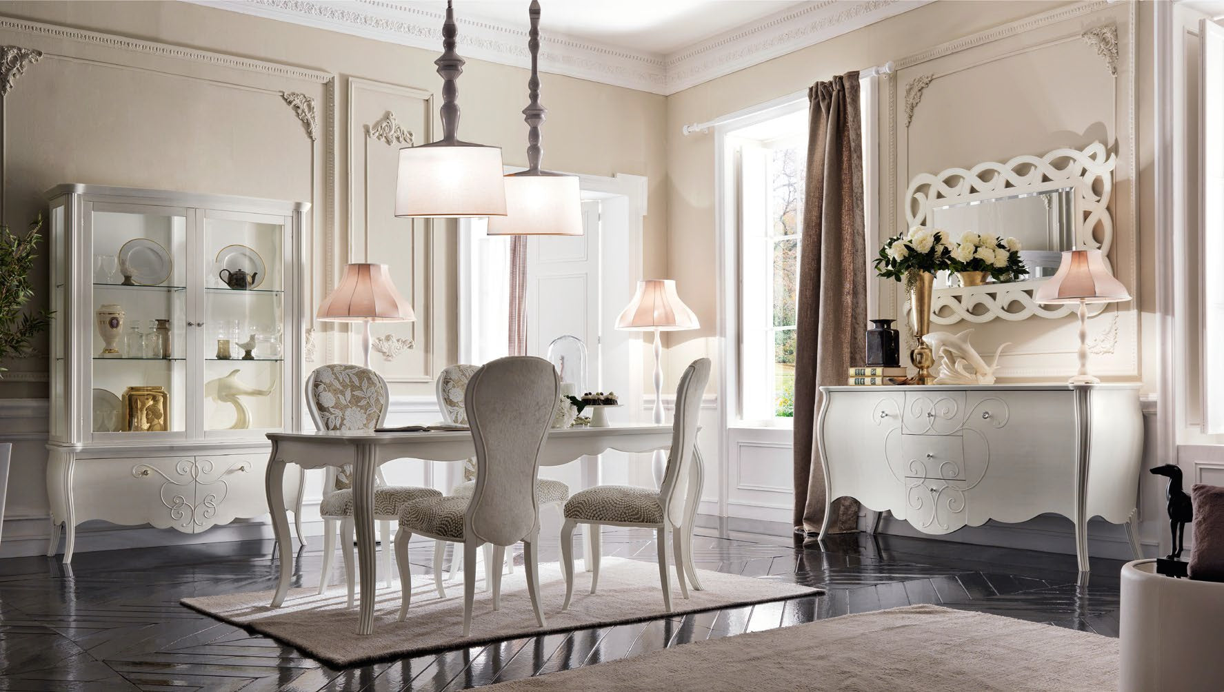 Tavolo rettangolare allungabile. Articoli FR017 - FR018