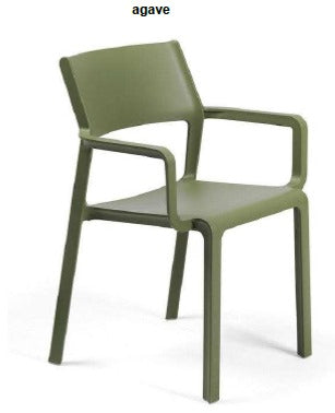 Sedia Trill con braccioli