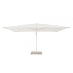 Ombrellone a sospensione VEGA con palo in alluminio e telo bianco 3×3