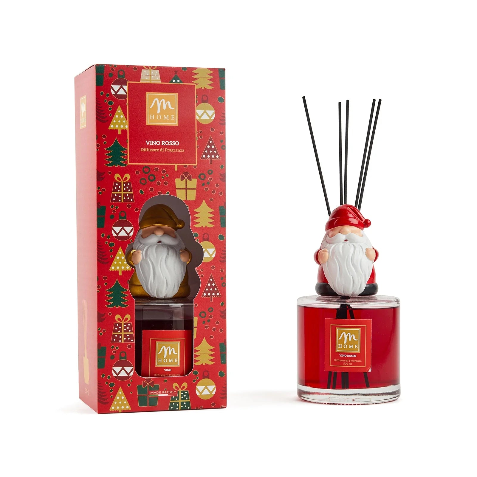 Diffusore di essenza SCENT in vetro  500 ml profumo Vino rosso