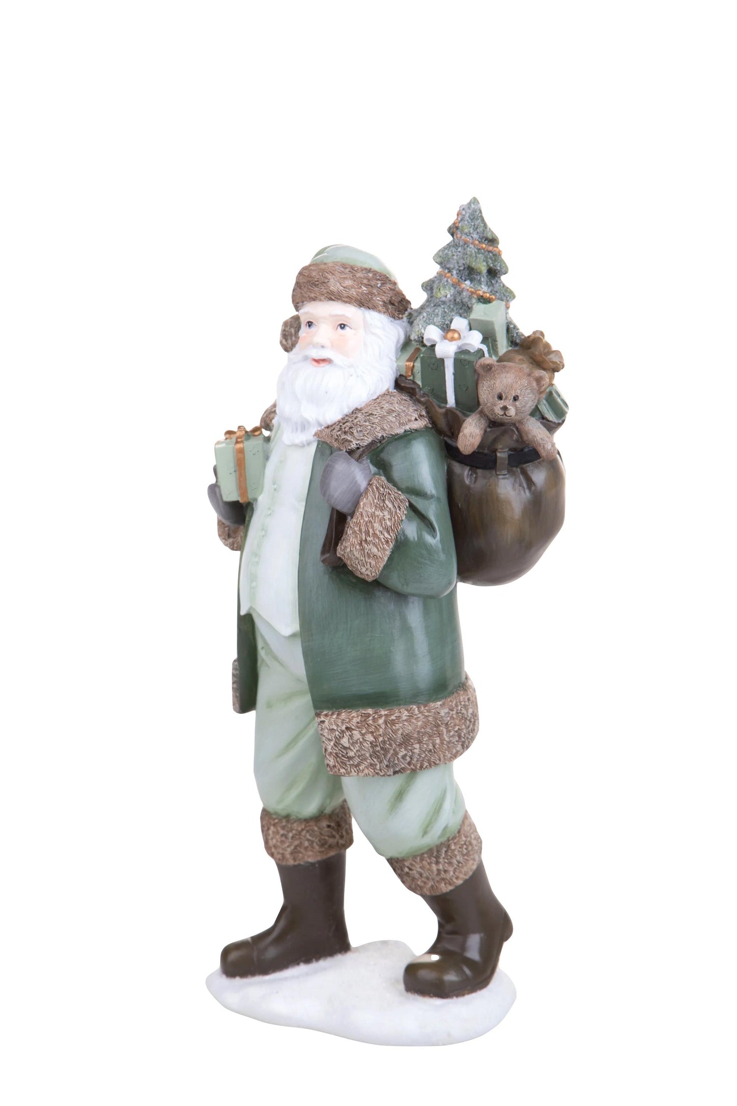 BABBO NATALE H.37 CM C/SACCO