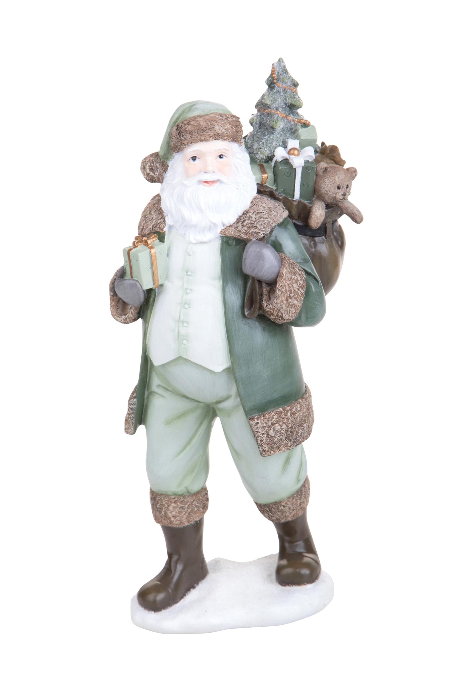 BABBO NATALE H.37 CM C/SACCO
