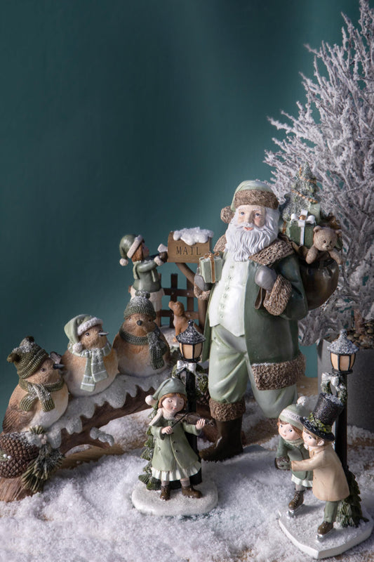 BABBO NATALE H.37 CM C/SACCO