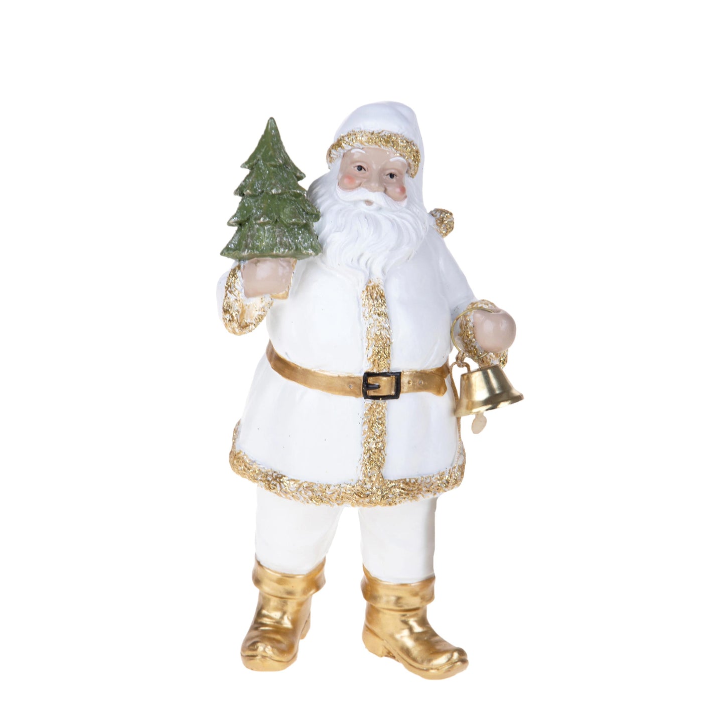 BABBO NATALE H.24 CM C/ALBERO