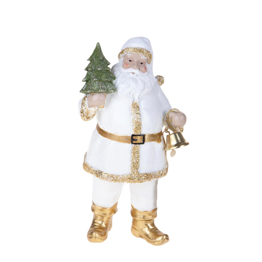 BABBO NATALE H.24 CM C/ALBERO