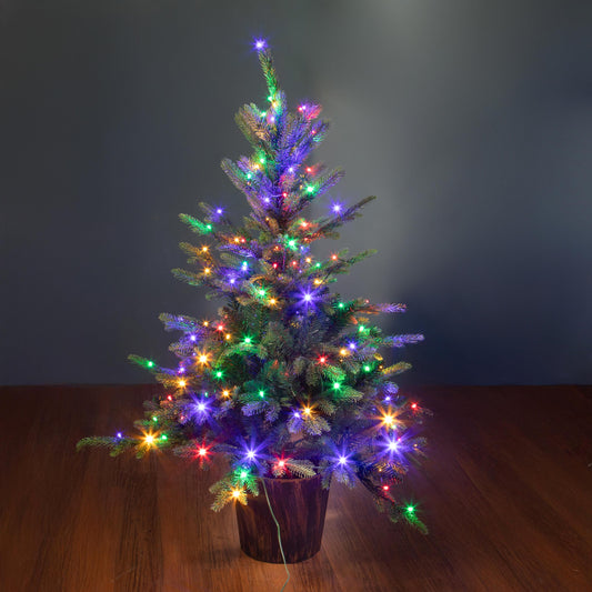 Art. 120 ABETE PE/PVC 130LED 178 TIPS C/VASO
