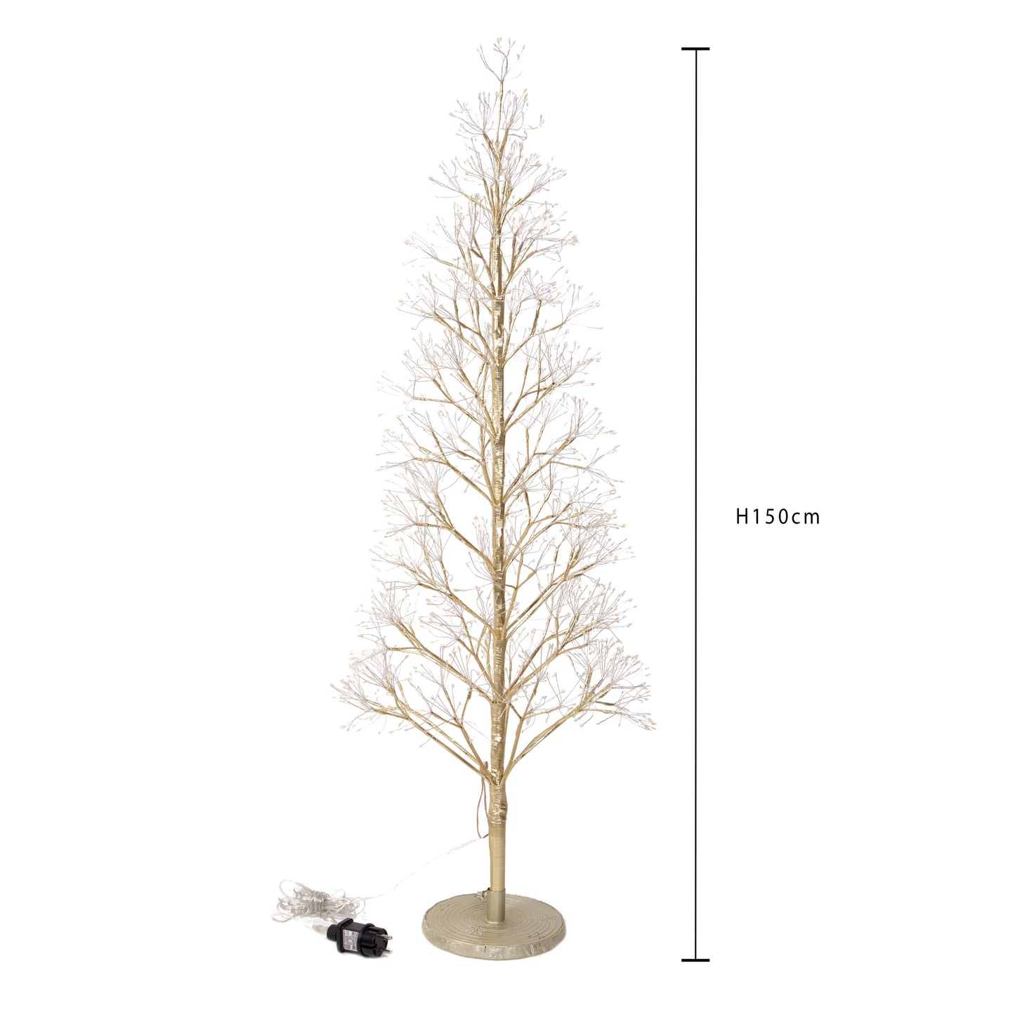 ABETE 150 CM C/2000 MICRO LED DA ESTERNO
